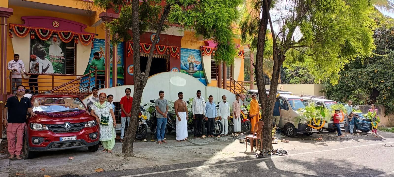 Ayudha Puja- 2024 at Bengaluru Ashram.